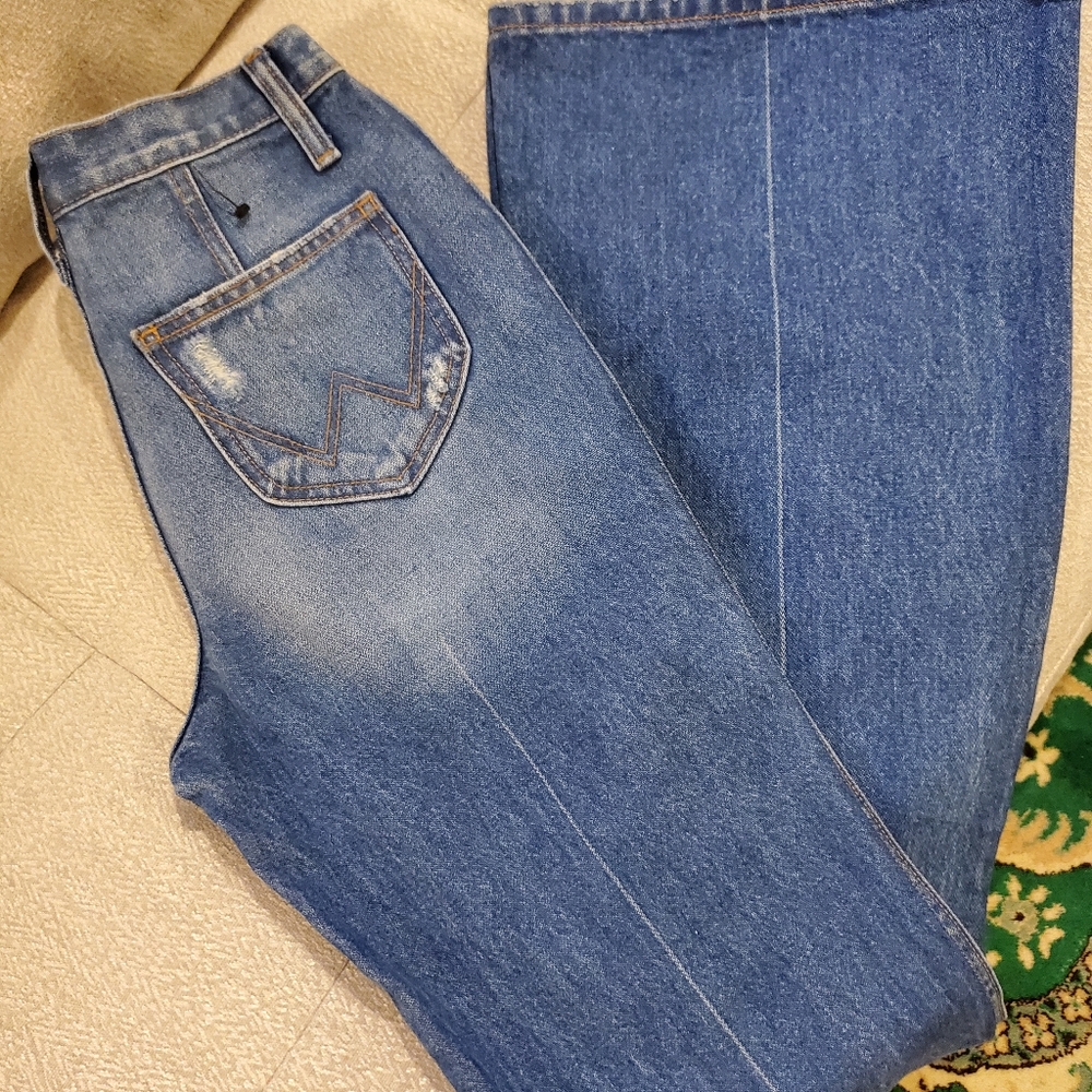 Wrangler high wasted flare denim